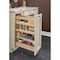 Rev-A-Shelf Maple Veneer, Light Brown, 9.29 in W, 26.15 in H, 19.73 in D, 21.1 in L, Light Brown 445-VBOSC-8C - alternate 2